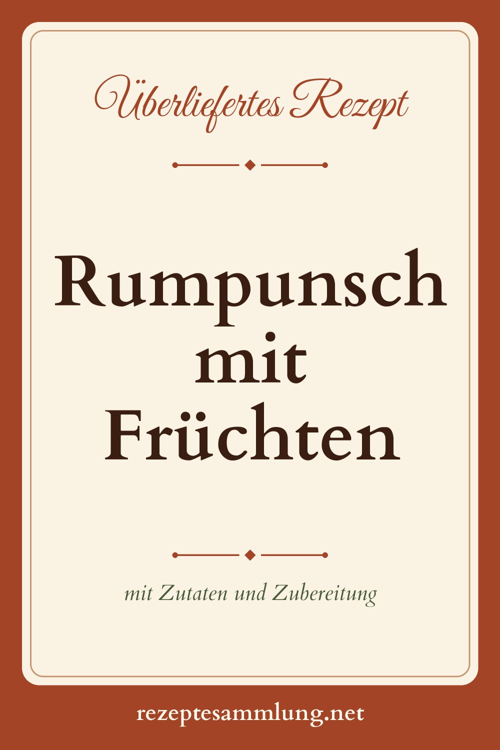 Pin-Bild Rumpunsch mit Früchten