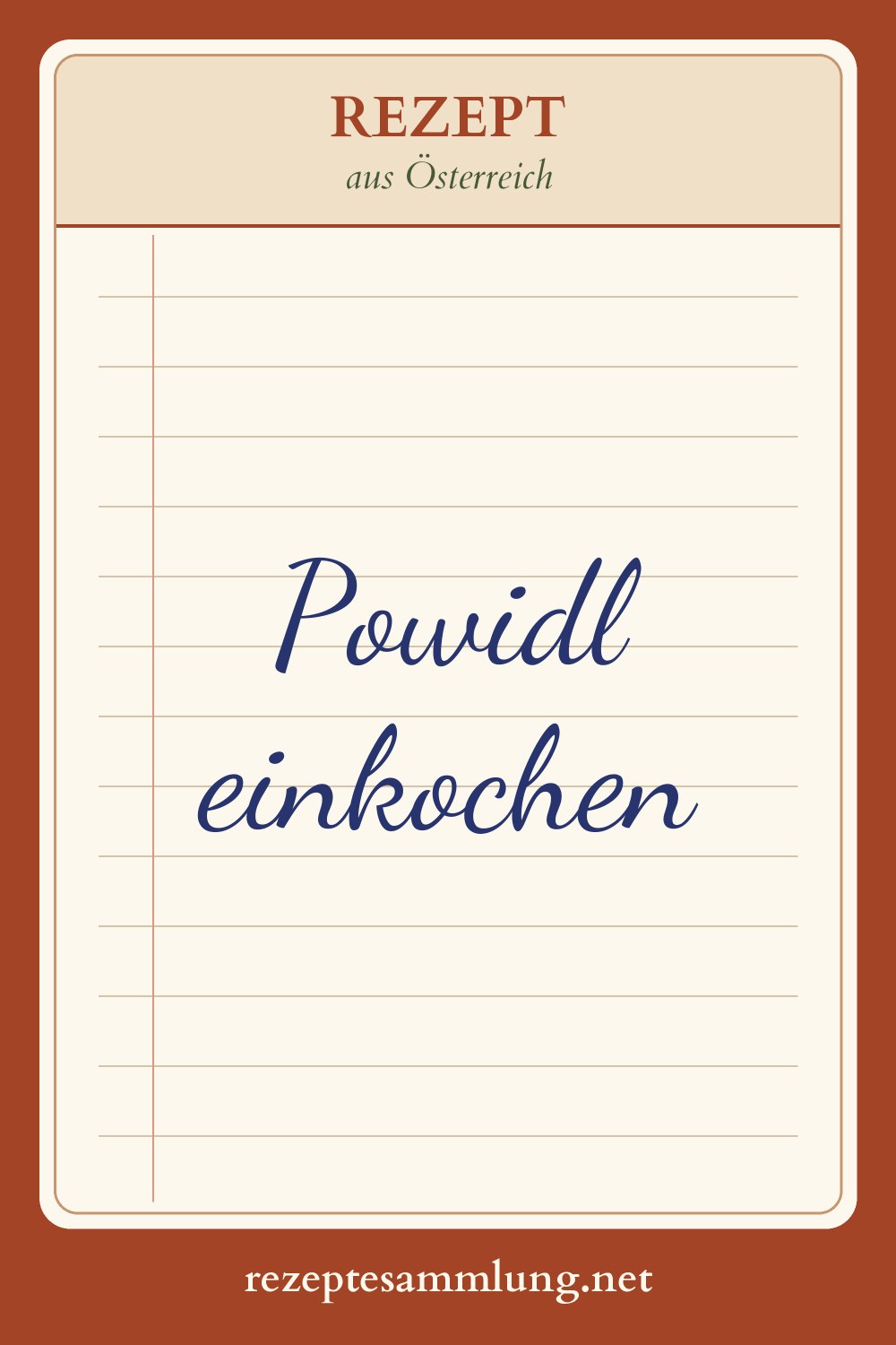 Pin-Bild Powidl einkochen