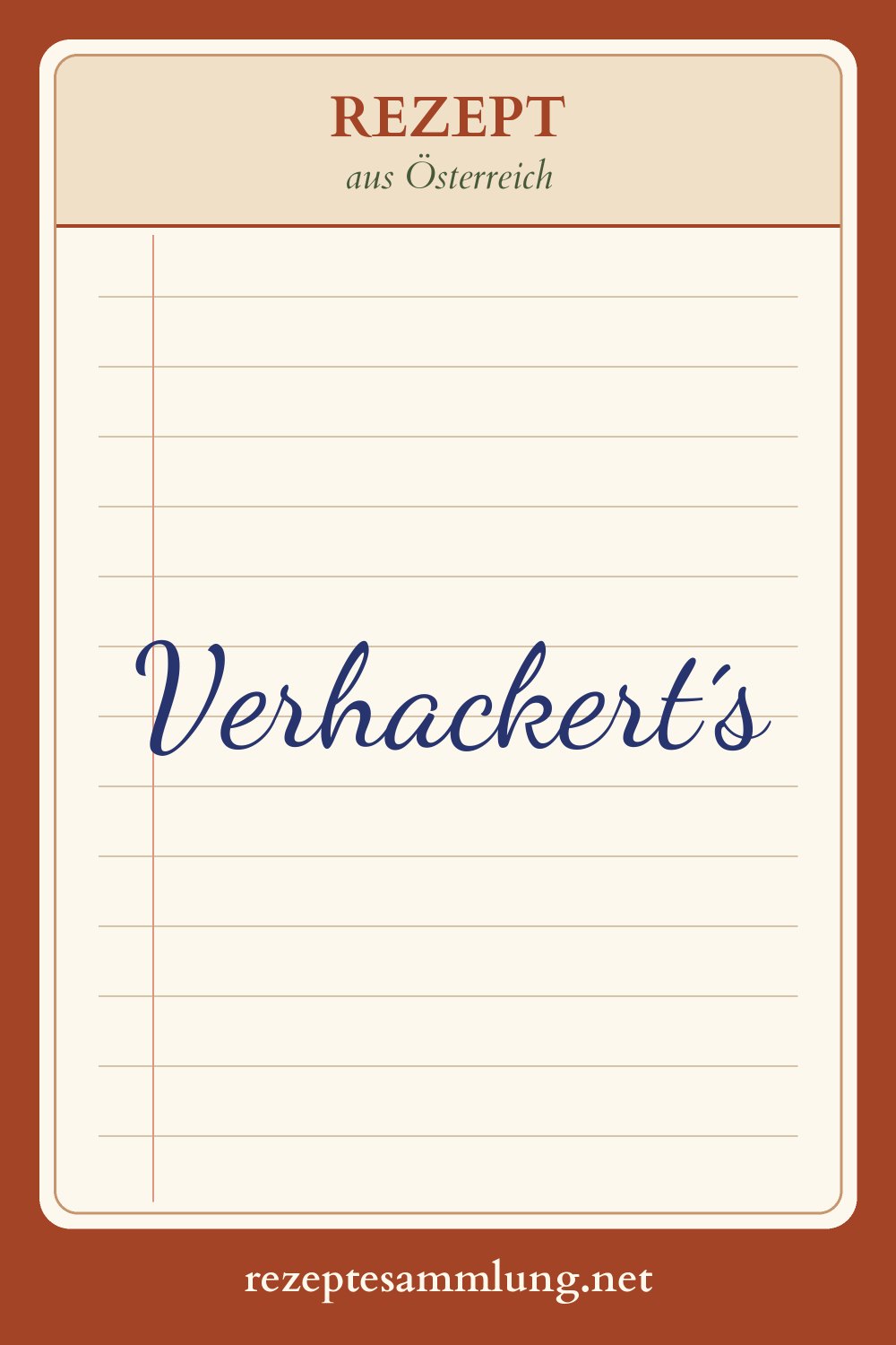Pin-Bild Verhackert´s