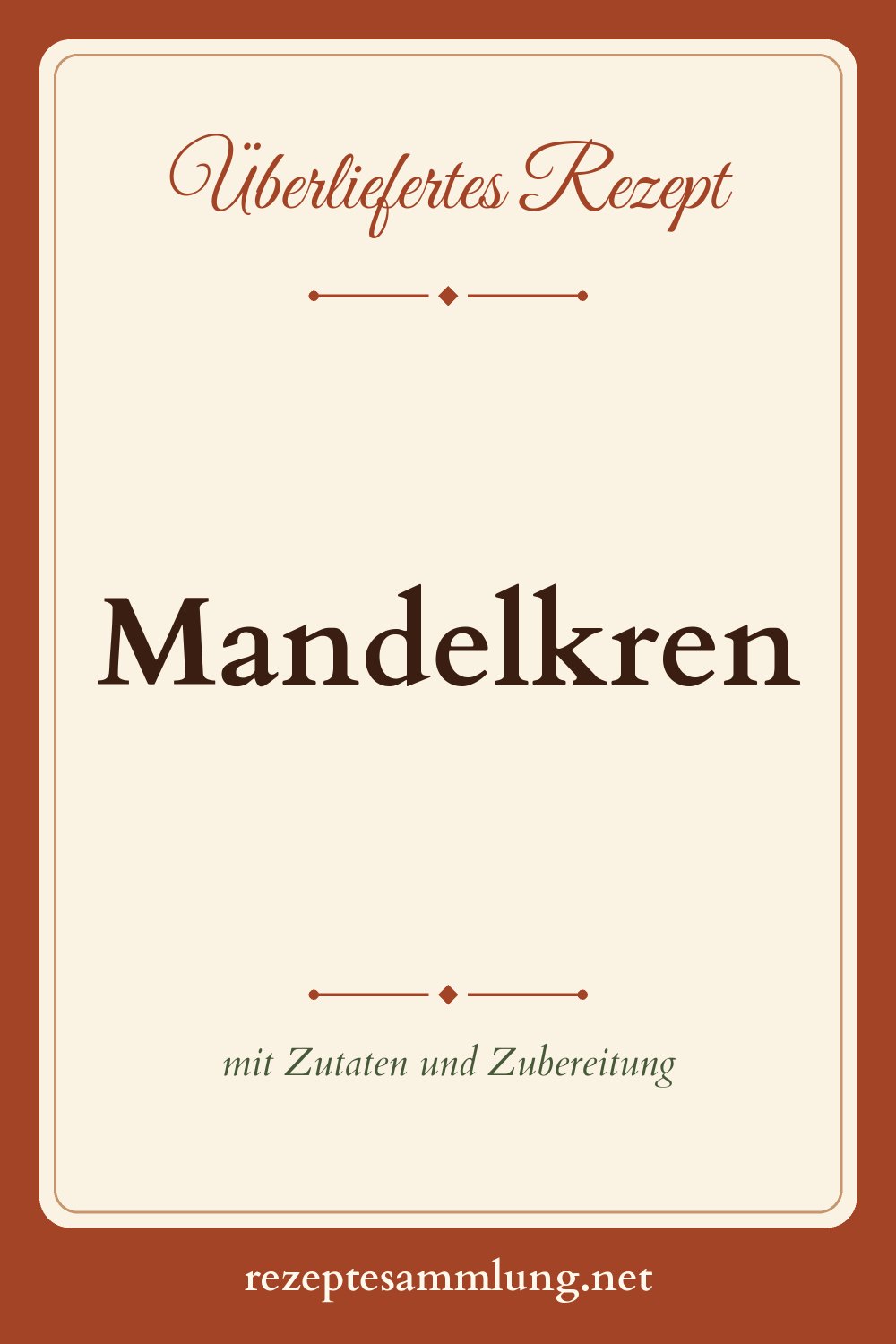 Pin-Bild Mandelkren