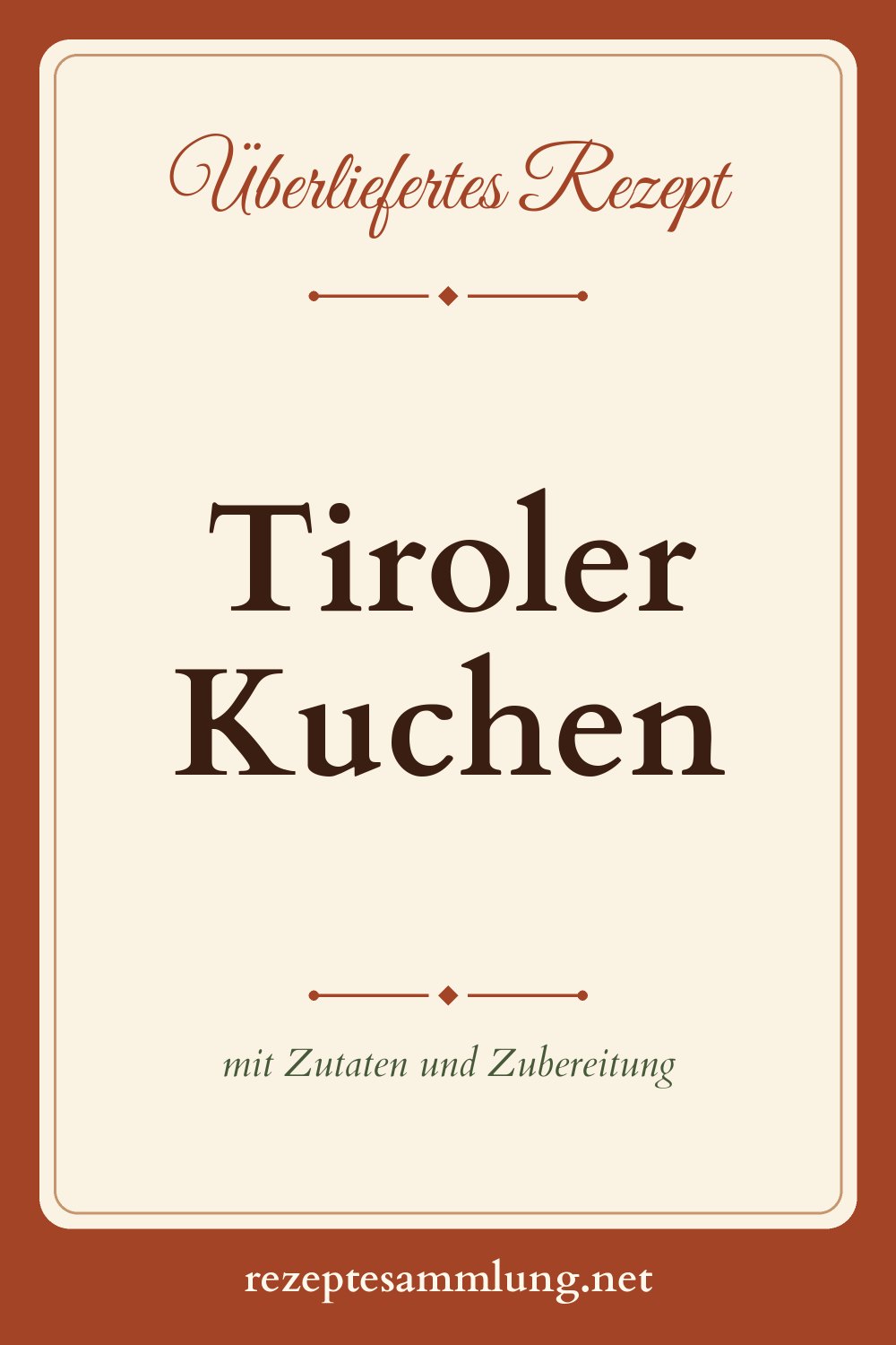 Pin-Bild Tiroler Kuchen
