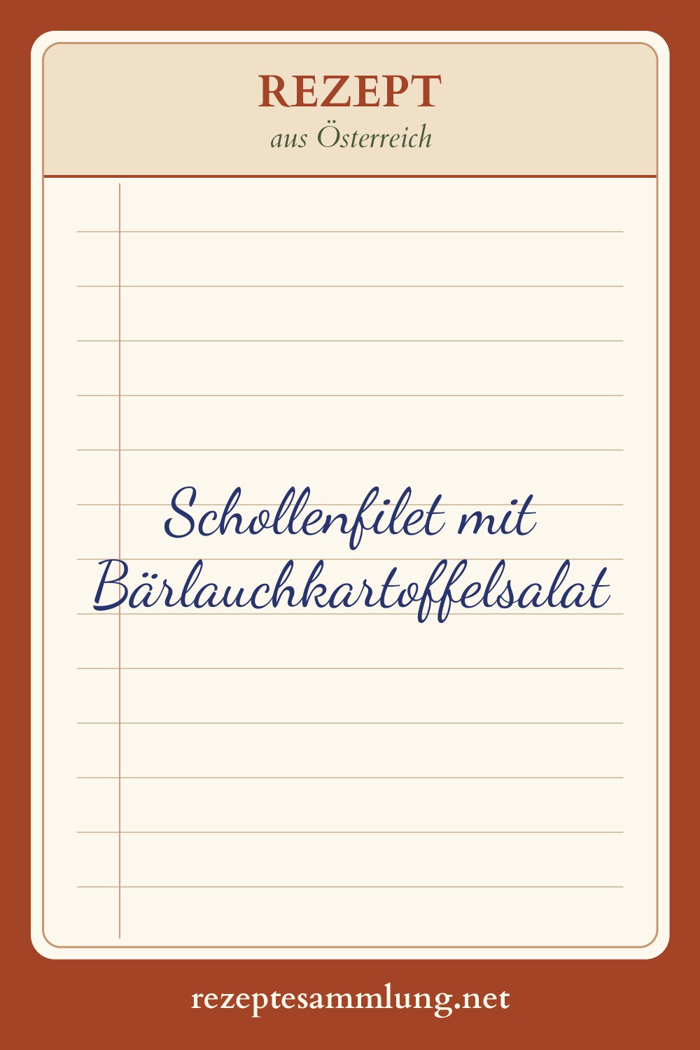 Pin-Bild Schollenfilet mit Bärlauchkartoffelsalat